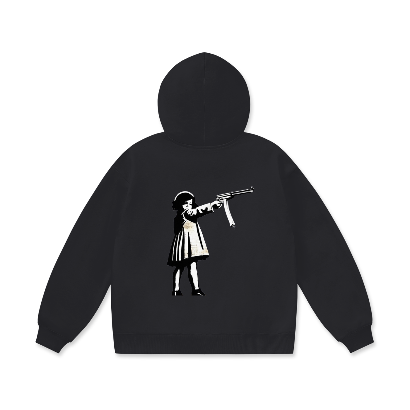 hoodie,black,unisex,fashion,gun
