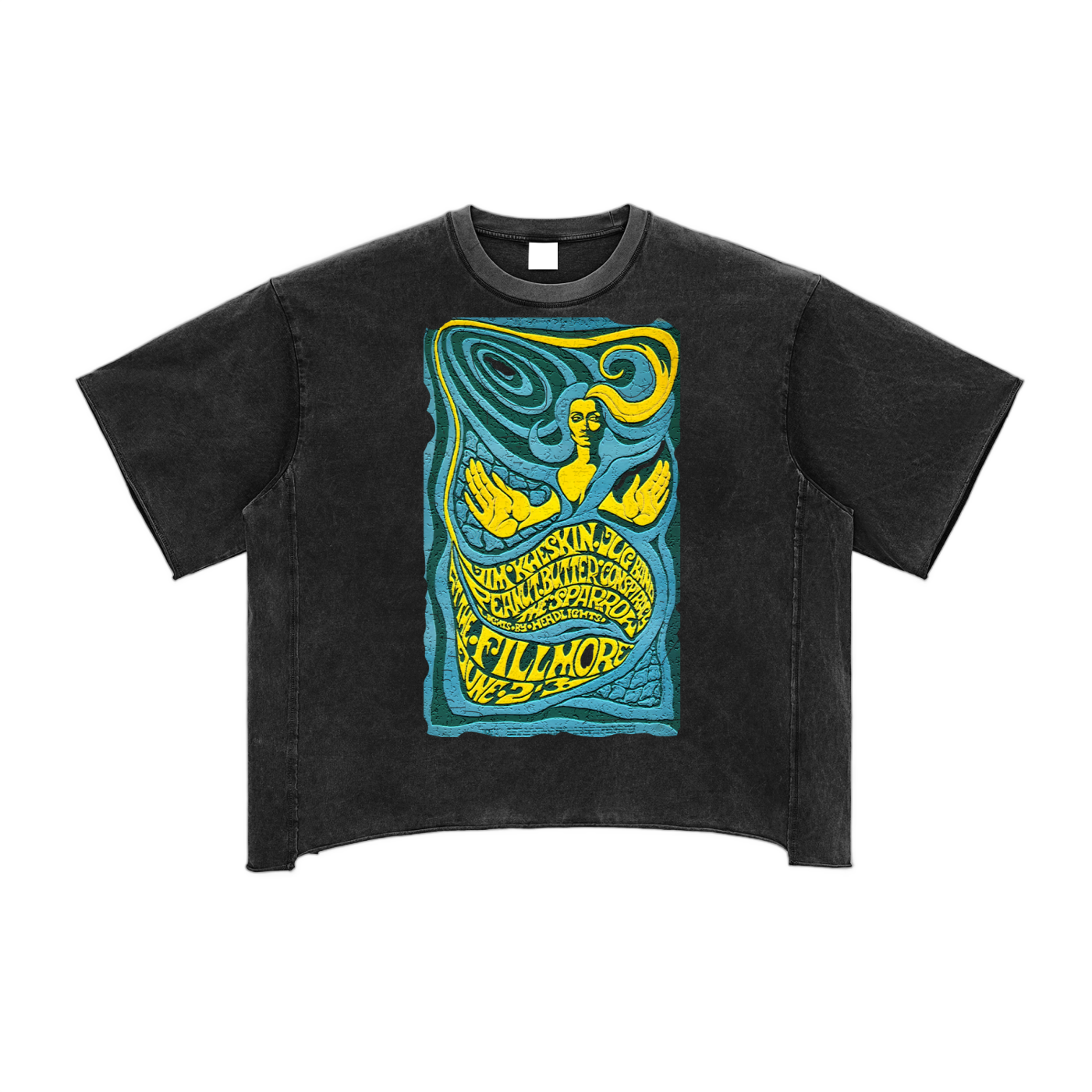 shirt,retro,Filmore,black,grunge